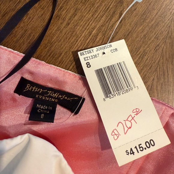 Betsey Johnson Evening Strapless Party Dress - Size 8 - NWT - Picture 4 of 4